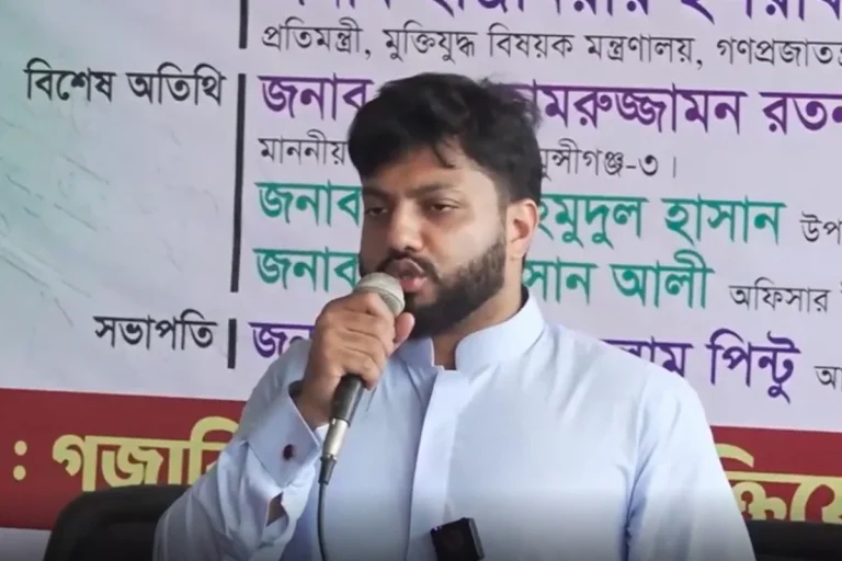 মহান মুক্তিযুদ্ধ বাংলাদেশের অস্তিত্ব, স্বাধীনতা ও জাতীয় পরিচয়ের মূল ভিত্তি: ইশরাক হোসেন